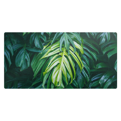 Kancelárska podložka na stôl Tropické listy