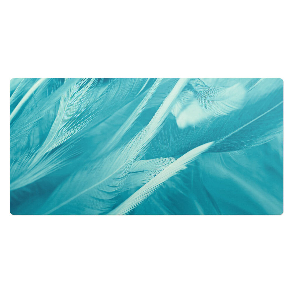 Kancelárska podložka na stôl Jemné pierka