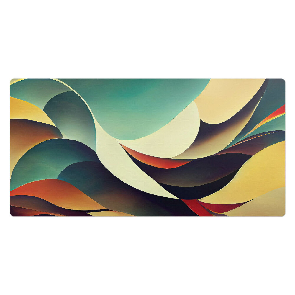 Veľká podložka na stôl Abstraktné vlny