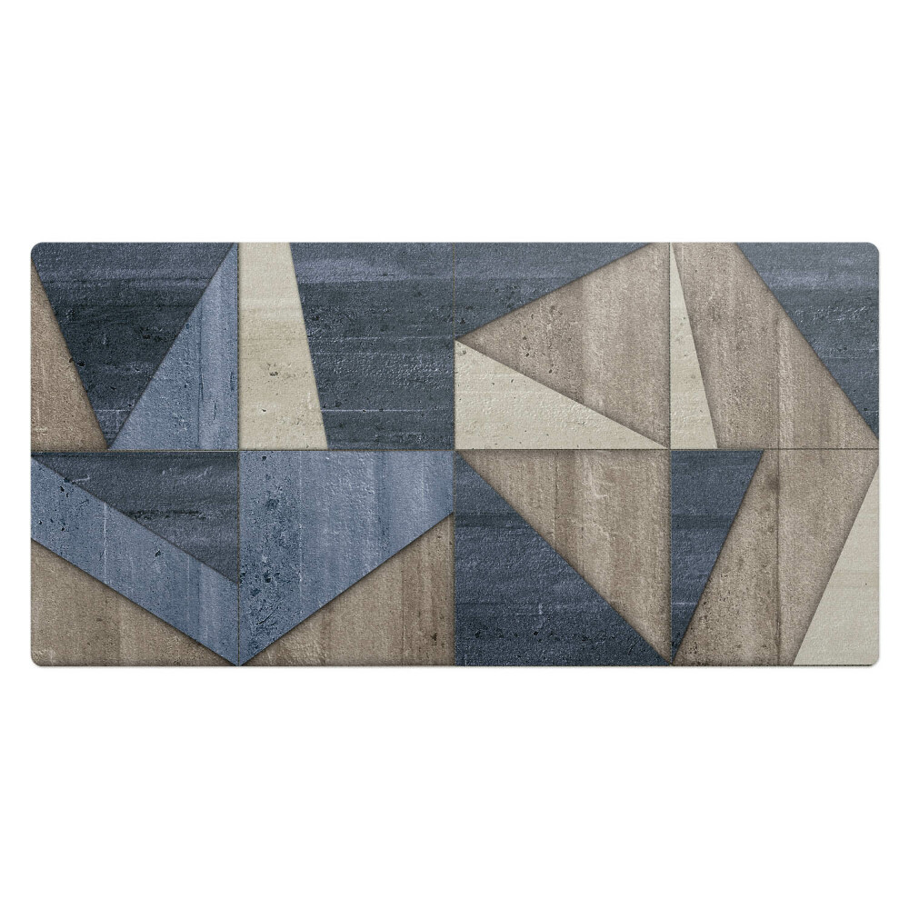 Kancelárska podložka na stôl Geometrické trojuholníky