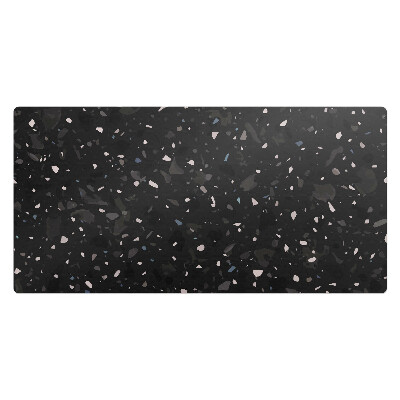 Kancelárska podložka na stôl Tmavý vzor terrazza