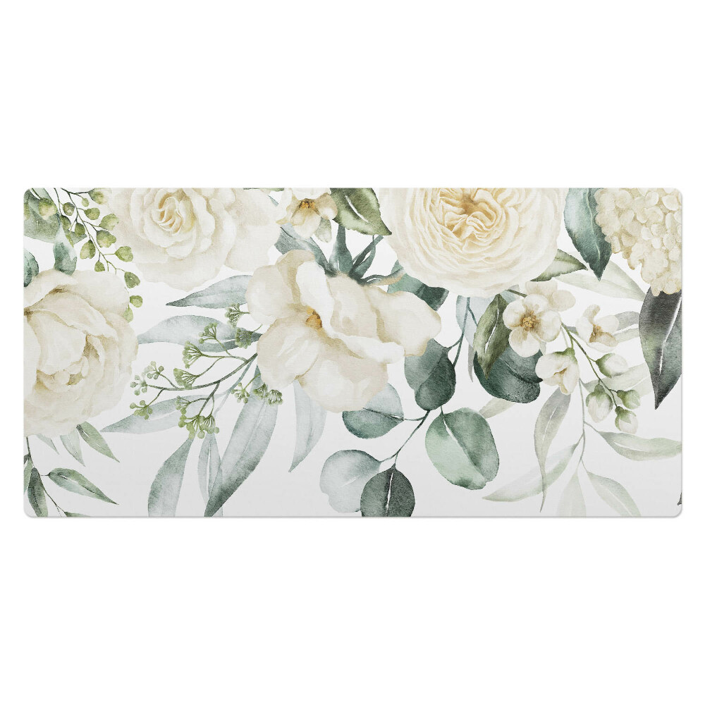 Kancelárska podložka na stôl Vintage kvetinový vzor