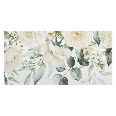 Kancelárska podložka na stôl Vintage kvetinový vzor