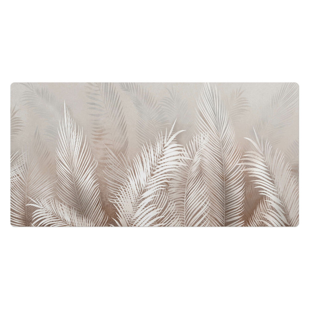 Kancelárska podložka na stôl palmový list, pozadie
