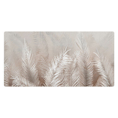 Kancelárska podložka na stôl palmový list, pozadie