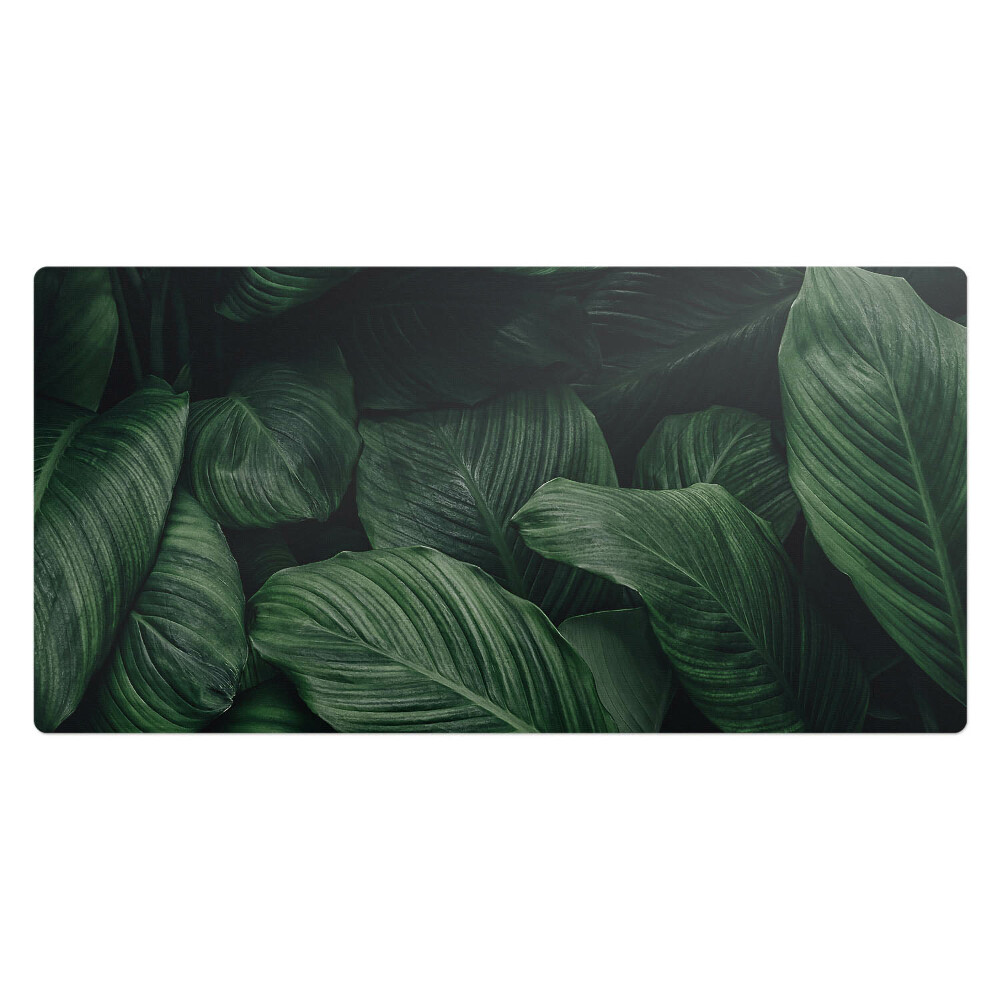 Kancelárska podložka na stôl Tropické listy