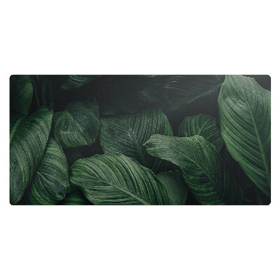 Kancelárska podložka na stôl Tropické listy