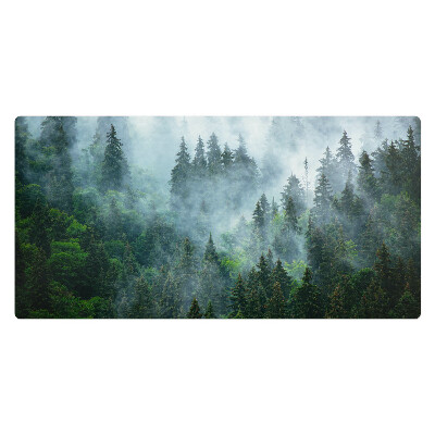 Podložka na stôl Hmlistý ihličnatý les