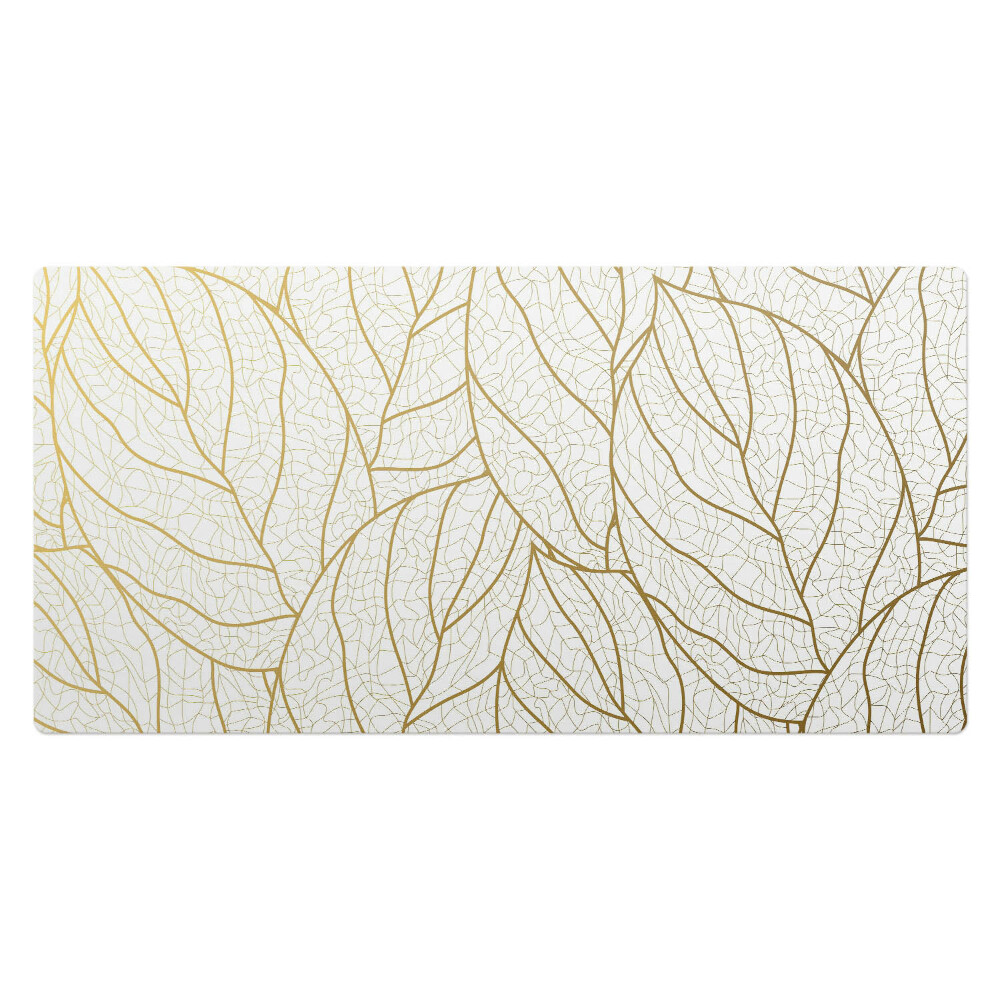 Veľká podložka na stôl Listy v jemnom vzore