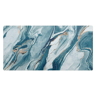 Kancelárska podložka na stôl Mramorové vlny