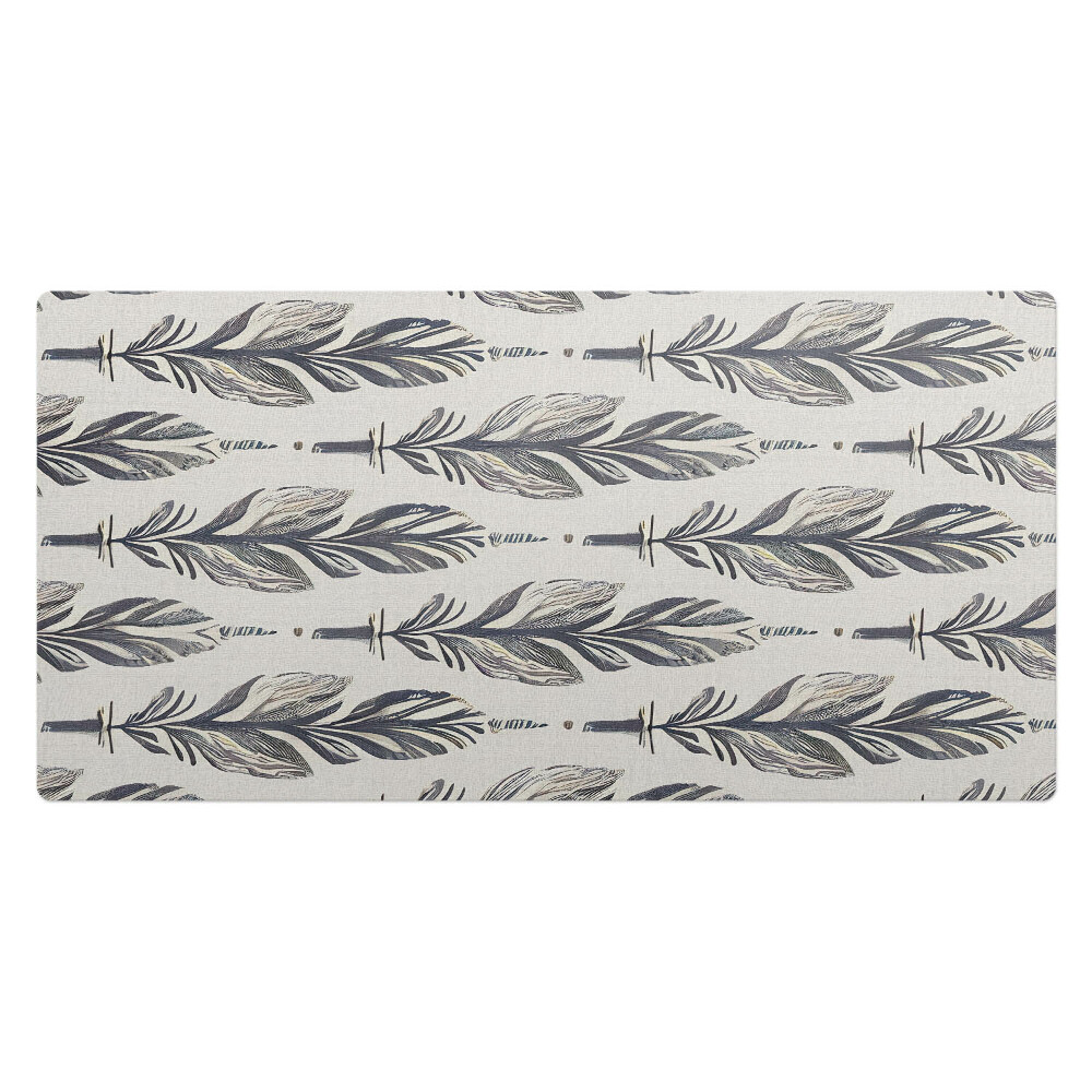 Veľká podložka na stôl Perie v horizontálnom usporiadaní