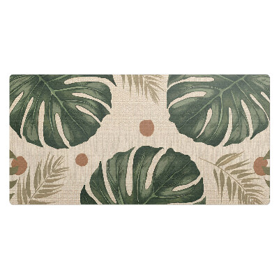 Veľká podložka na stôl Tropické listy