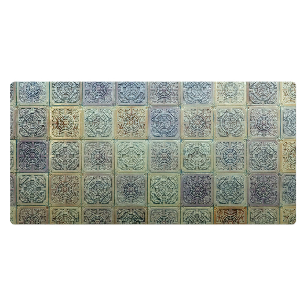 Kancelárska podložka na stôl Retro vintage dlaždice