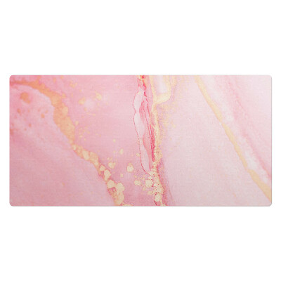 Kancelárska podložka na stôl Pastelový mramor