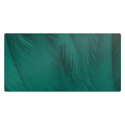 Veľká podložka na stôl Perie v odtieňoch