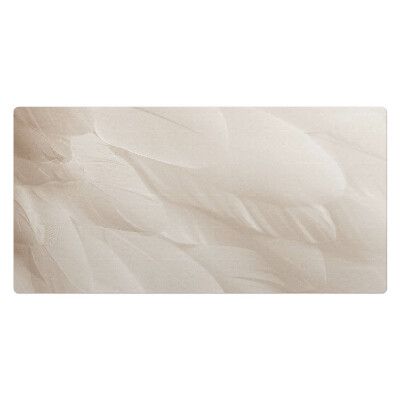 Kancelárska podložka na stôl Jemné pierka