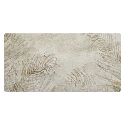 Kancelárska podložka na stôl Jemné listy pozadia