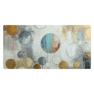 Podložka na stôl Abstraktné kruhy