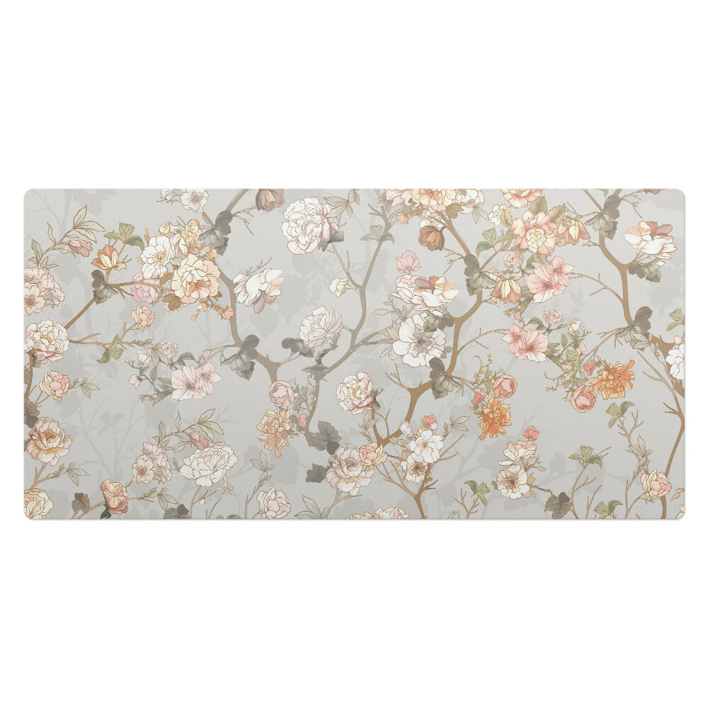 Kancelárska podložka na stôl Kvetinový ornament