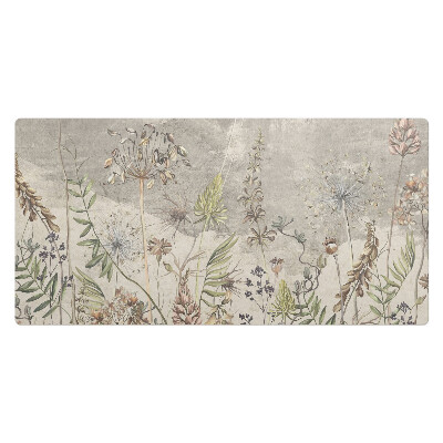 Kancelárska podložka na stôl Vintage rastlinný vzor