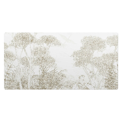 Kancelárska podložka na stôl Jemné tropické stromy