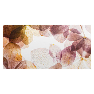 Kancelárska podložka na stôl Jemné lupienky kvetov