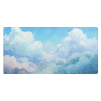 Kancelárska podložka na stôl Maľované oblaky