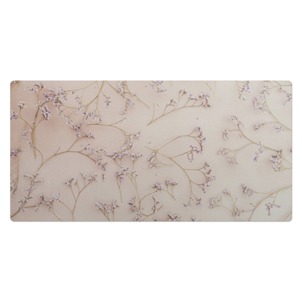 Veľká podložka na stôl Jemné kvety na pozadí
