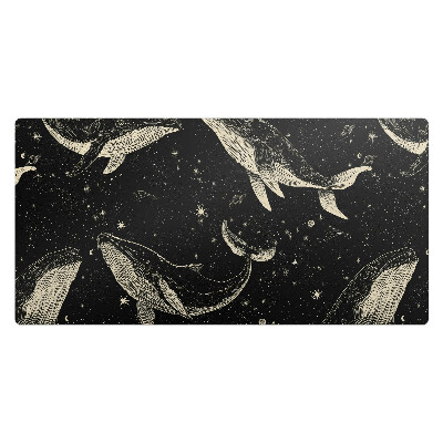 Podložka na stôl Veľryby vo vesmíre