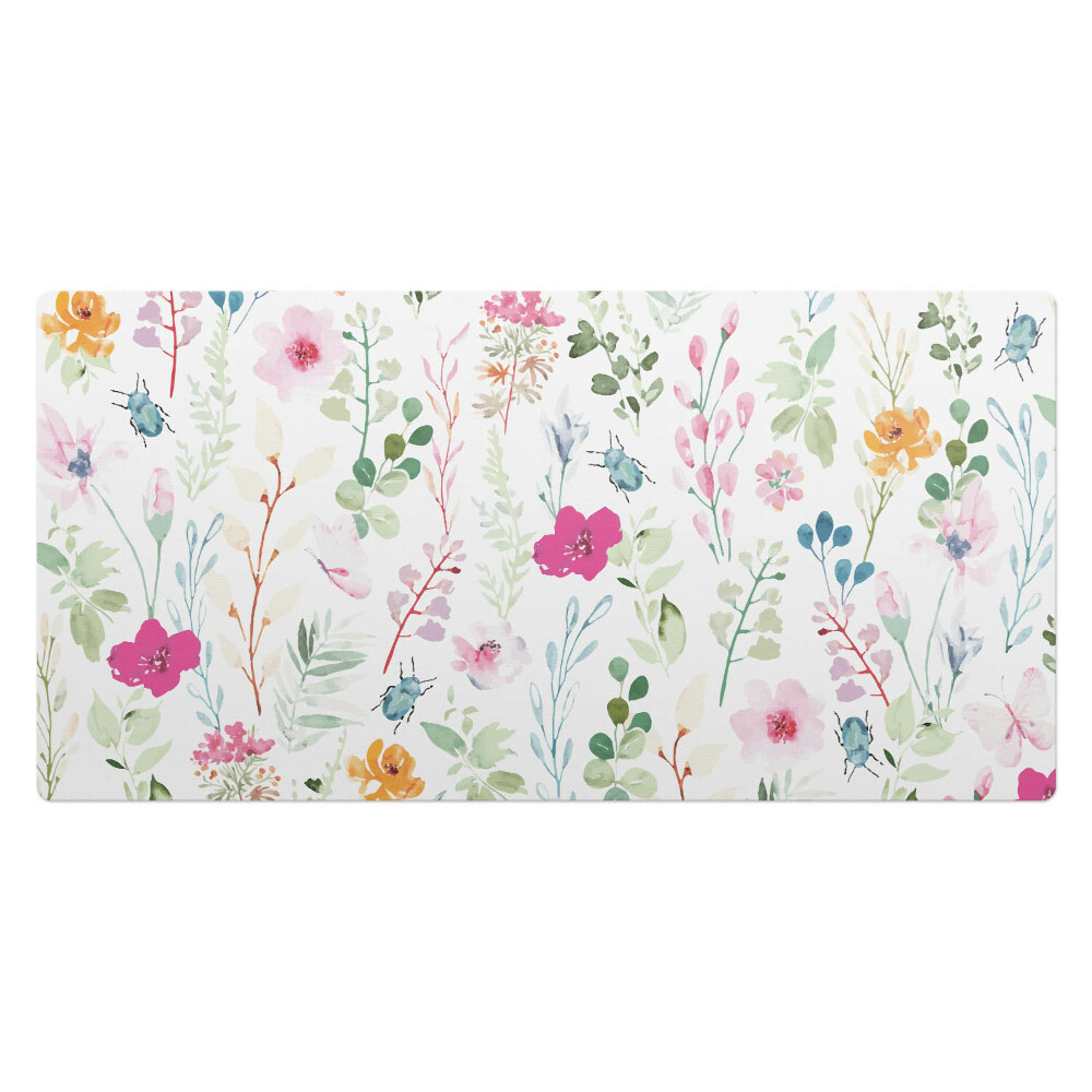 Kancelárska podložka na stôl Vintage kvetinový vzor