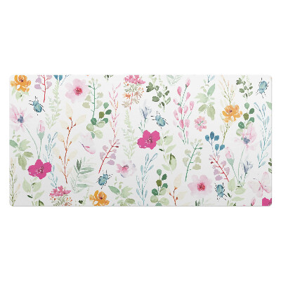 Kancelárska podložka na stôl Vintage kvetinový vzor