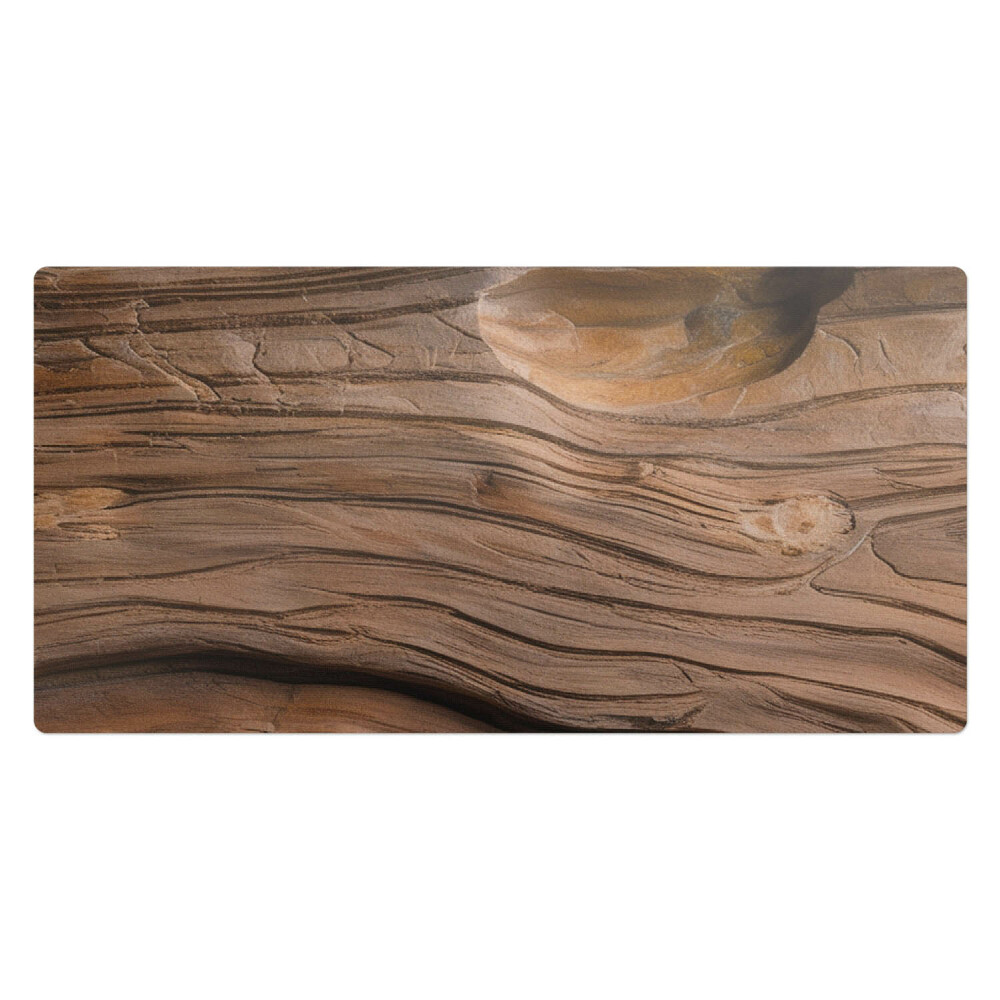 Kancelárska podložka na stôl Drevené zrná prírody