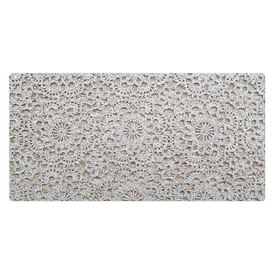 Kancelárska podložka na stôl Čipkované kvety