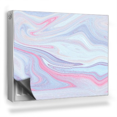 Magnetický kryt na radiátor Zmiešané pastelové farby, farby