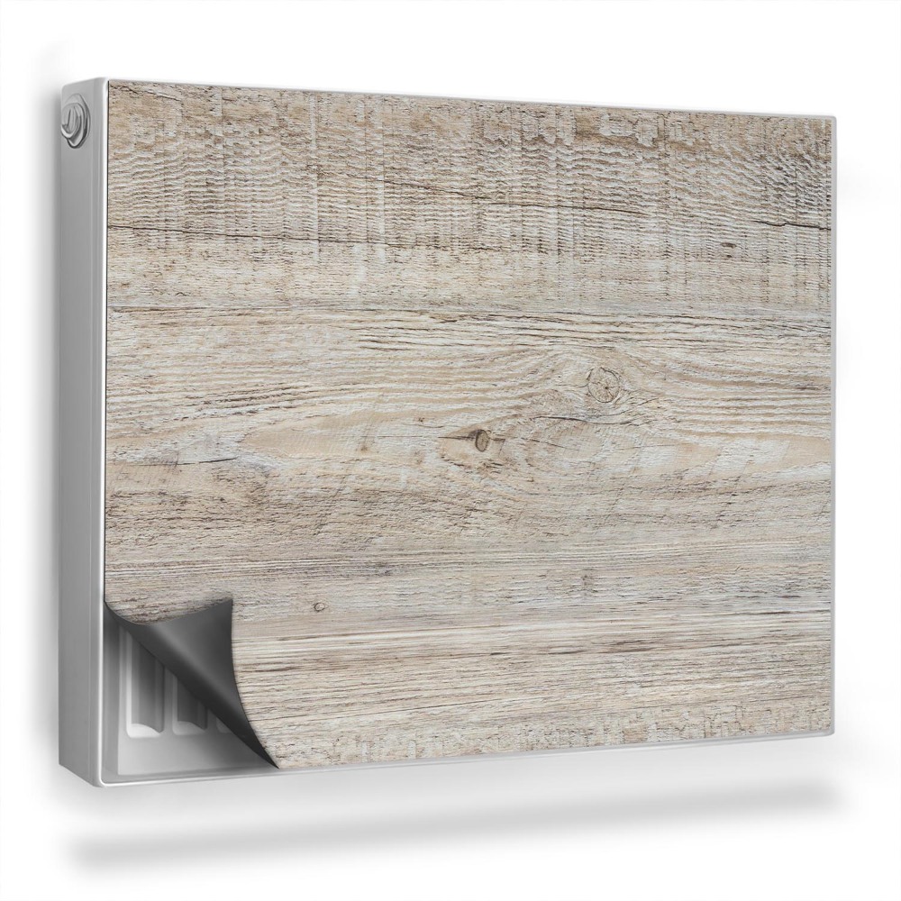 Magnetický kryt na radiátor Drevený povrch, vyblednuté farby