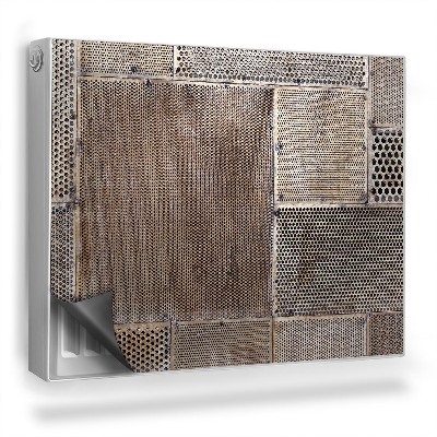 Dekoračný magnet na radiátor Priemyselné zloženie kovových roštov