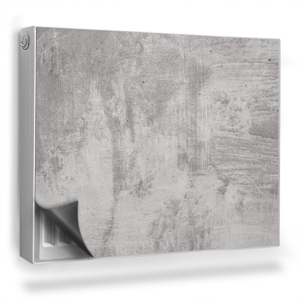 Dekoračný magnet na radiátor Betónová textúra v priemyselnom štýle