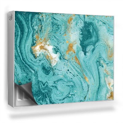 Magnetický kryt na radiátor Miešanie farieb, abstrakcia farieb