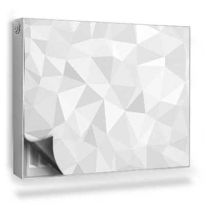 Magnetický kryt na radiátor Geometrické, abstraktné svetelné štruktúry