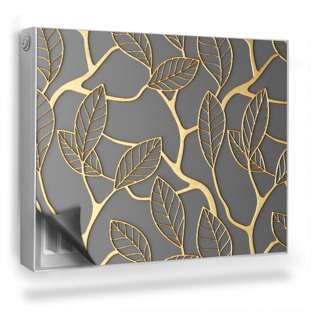 Dekoračný magnet na radiátor Prelamovaná dekorácia v tvare písmenových konárov