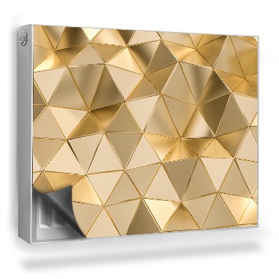 Magnetický kryt na radiátor Geometrické priestorové štruktúry