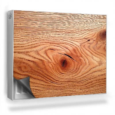 Magnetický kryt na radiátor Drevená konštrukcia, prírodná, surová