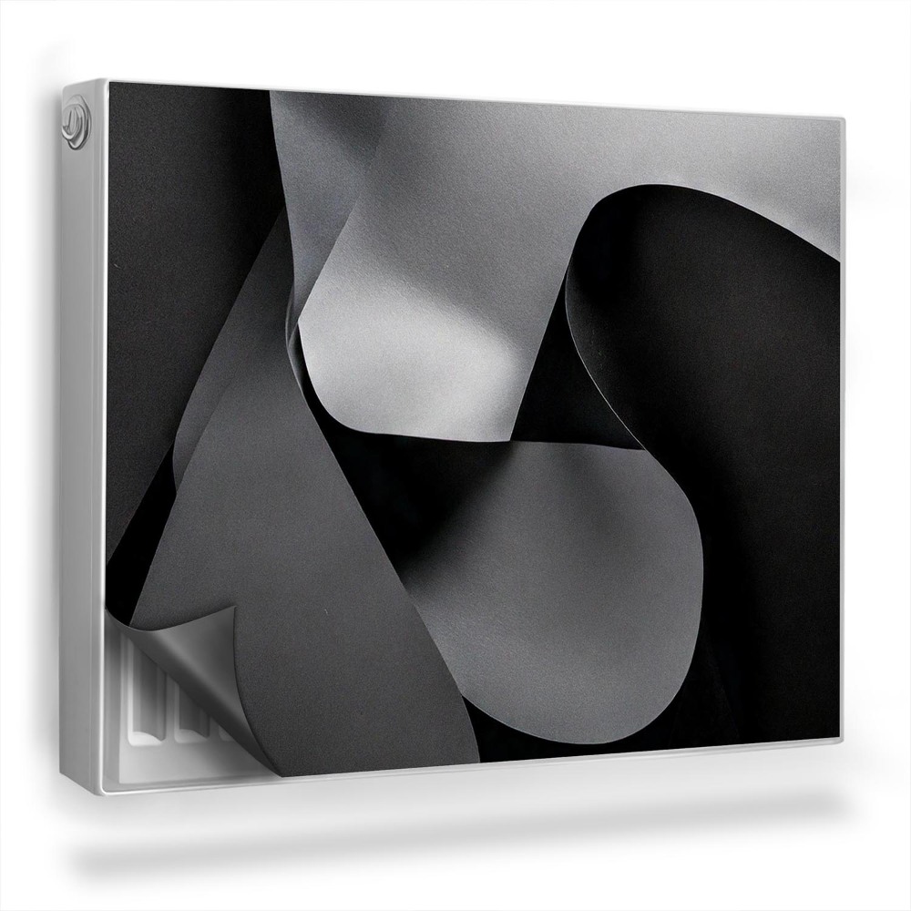 Dekoračný magnetický kryt na radiátor Abstraktná, geometrická kompozícia