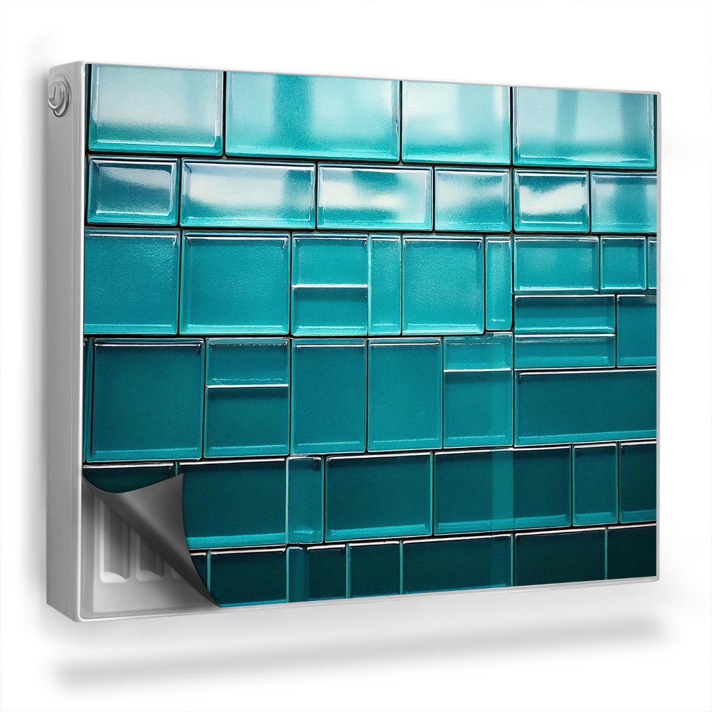 Dekoračný magnet na radiátor Glazované dlaždice v rôznych veľkostiach