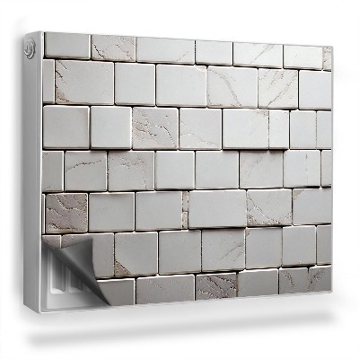 Dekoračný magnet na radiátor Tehlová stena kamenná stena textúra