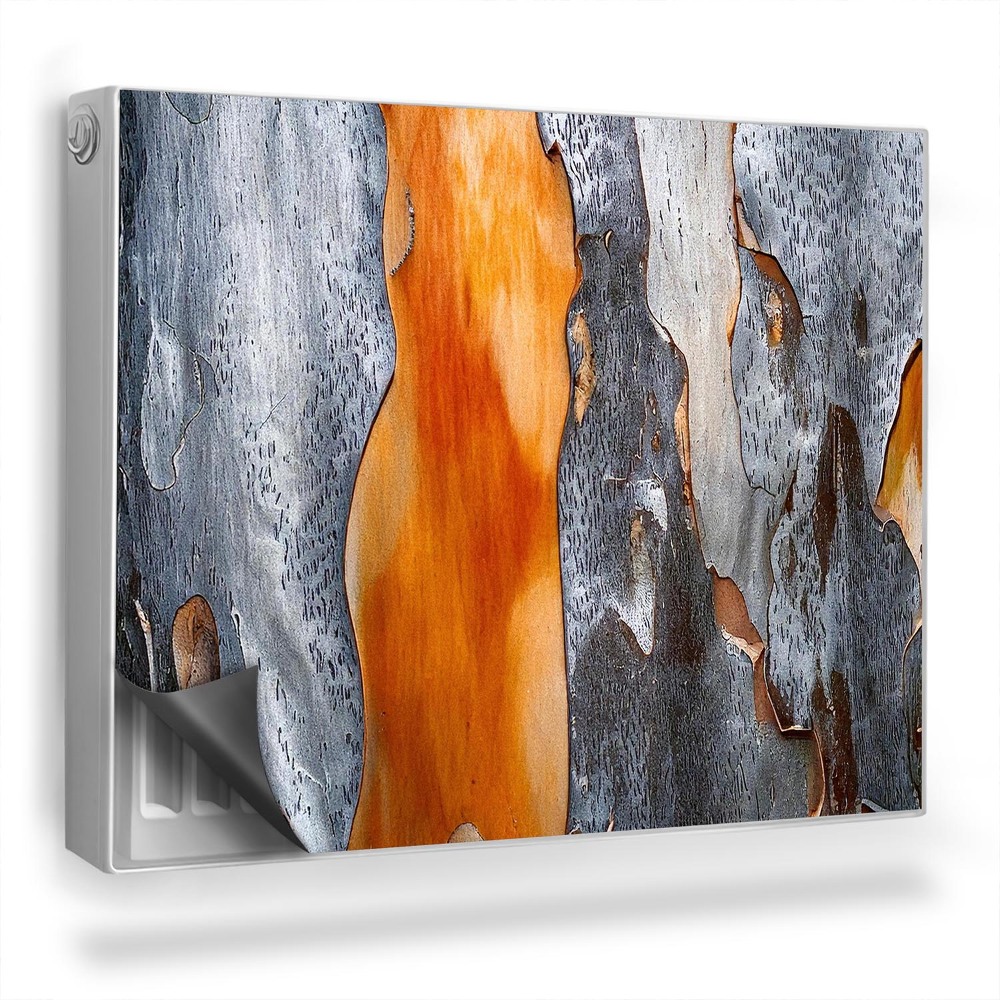 Magnetický kryt na radiátor Abstraktná jantárová živica zo stromovej kôry