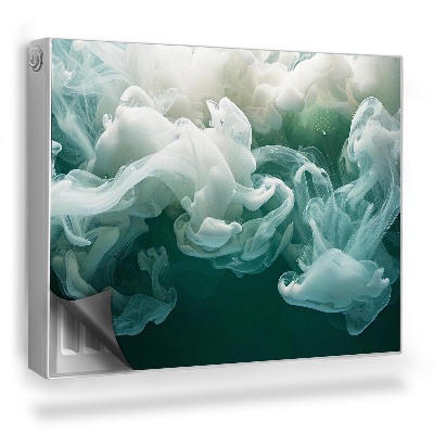 Dekoračný magnet na radiátor Hustý dym zaujímavej tvarovej štruktúry