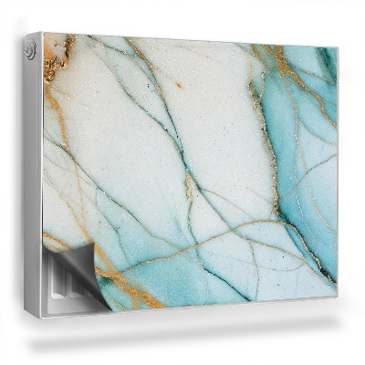 Dekoračný magnet na radiátor Elegantná jemná mramorová textúra