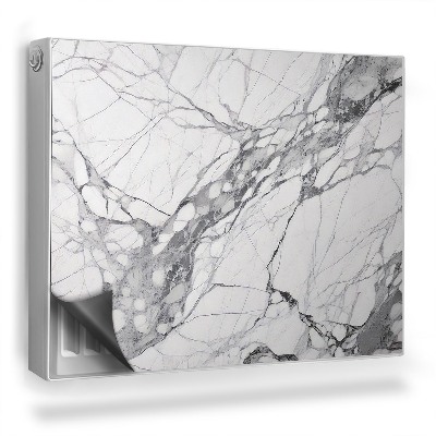 Magnetický kryt na radiátor Štýlová mramorová textúra prírodného kameňa