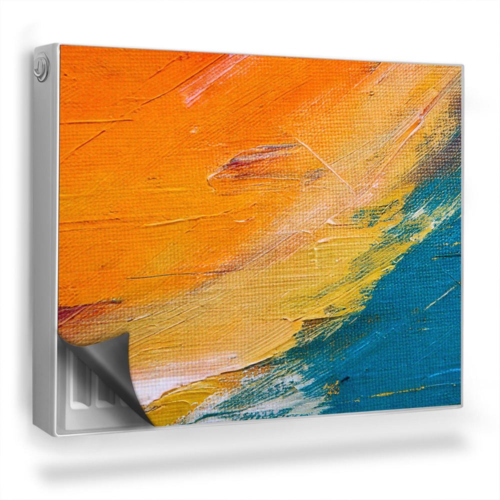 Dekoračný magnet na radiátor Abstraktné intenzívne špliechajúce farby